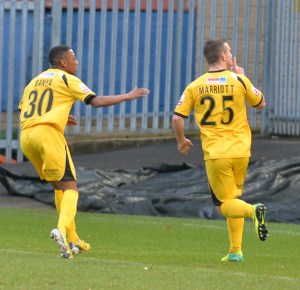 A Jack Marriott hat-rick fires Woking to three points against Halifax