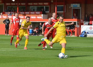 Gavin Williams draws Woking level at Alfreton last season