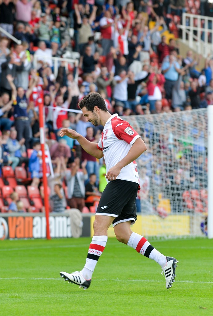 Sole bags the winner vs Chester last Saturday