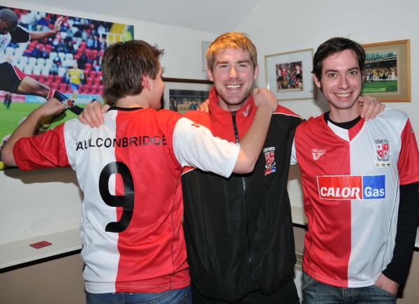 Robert and Noud with two-goal Faulconbridge